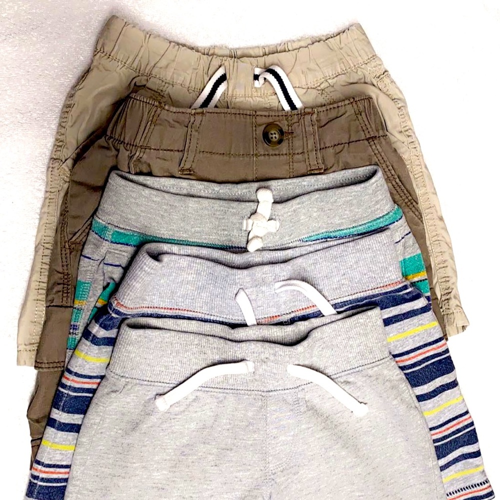 Size 3 Shorts for Boys (5 pack)
